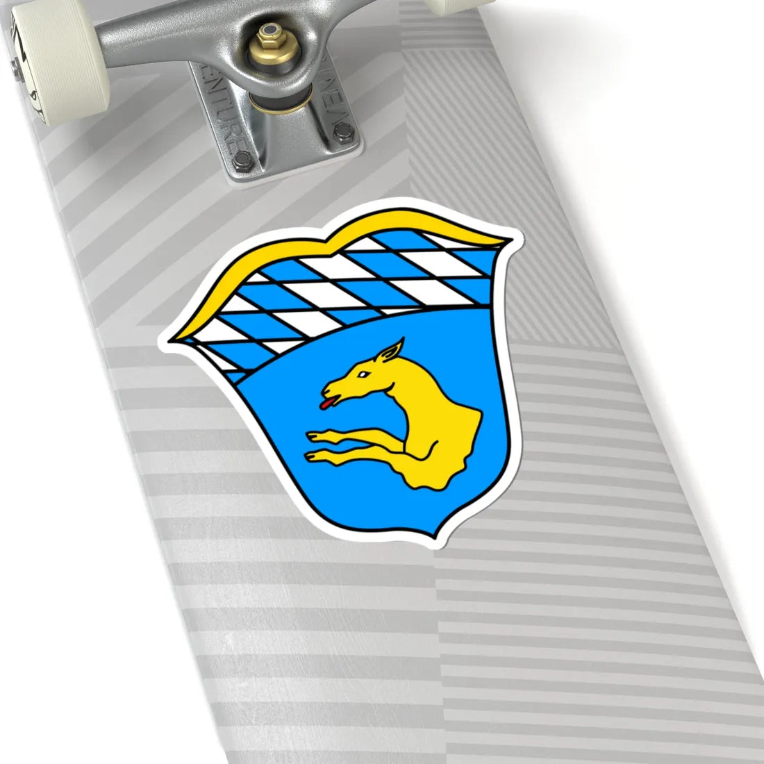 Wappen Thierhaupten (Germany) (Coat of Arms) STICKER Vinyl Kiss-Cut Decal - The Sticker Space