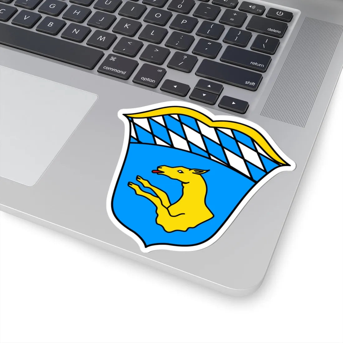 Wappen Thierhaupten (Germany) (Coat of Arms) STICKER Vinyl Kiss-Cut Decal - The Sticker Space