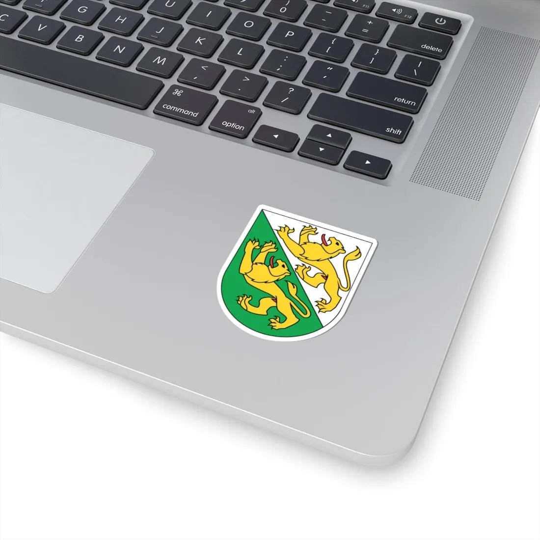 Wappen Thurgau matt (Switzerland) (Coat of Arms) STICKER Vinyl Kiss-Cut Decal - The Sticker Space