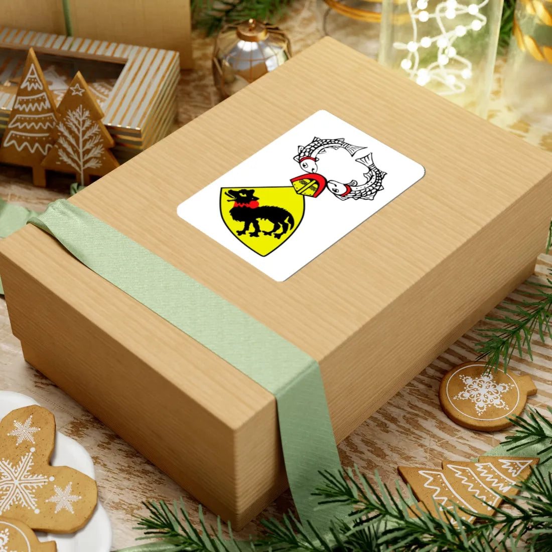 Wappen Toggenburger (Switzerland) (Coat of Arms) STICKER Vinyl Kiss-Cut Decal - The Sticker Space