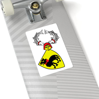 Wappen Toggenburger (Switzerland) (Coat of Arms) STICKER Vinyl Kiss-Cut Decal - The Sticker Space