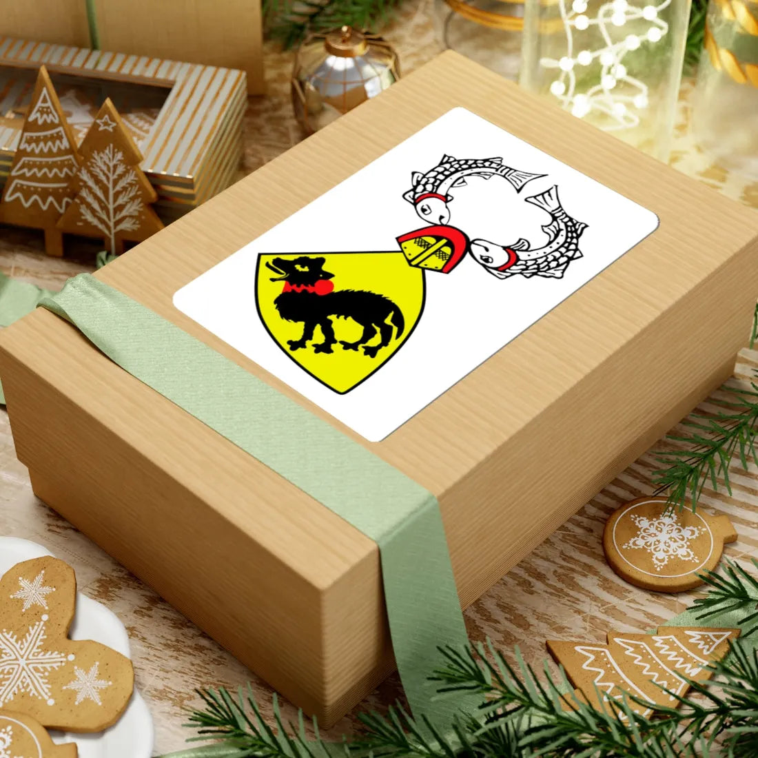 Wappen Toggenburger (Switzerland) (Coat of Arms) STICKER Vinyl Kiss-Cut Decal - The Sticker Space