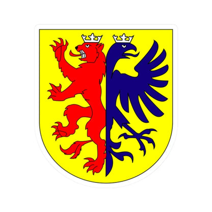 Wappen Toggenburger1 (Switzerland) (Coat of Arms) STICKER Vinyl Kiss-Cut Decal 2 Inch White - The Sticker Space