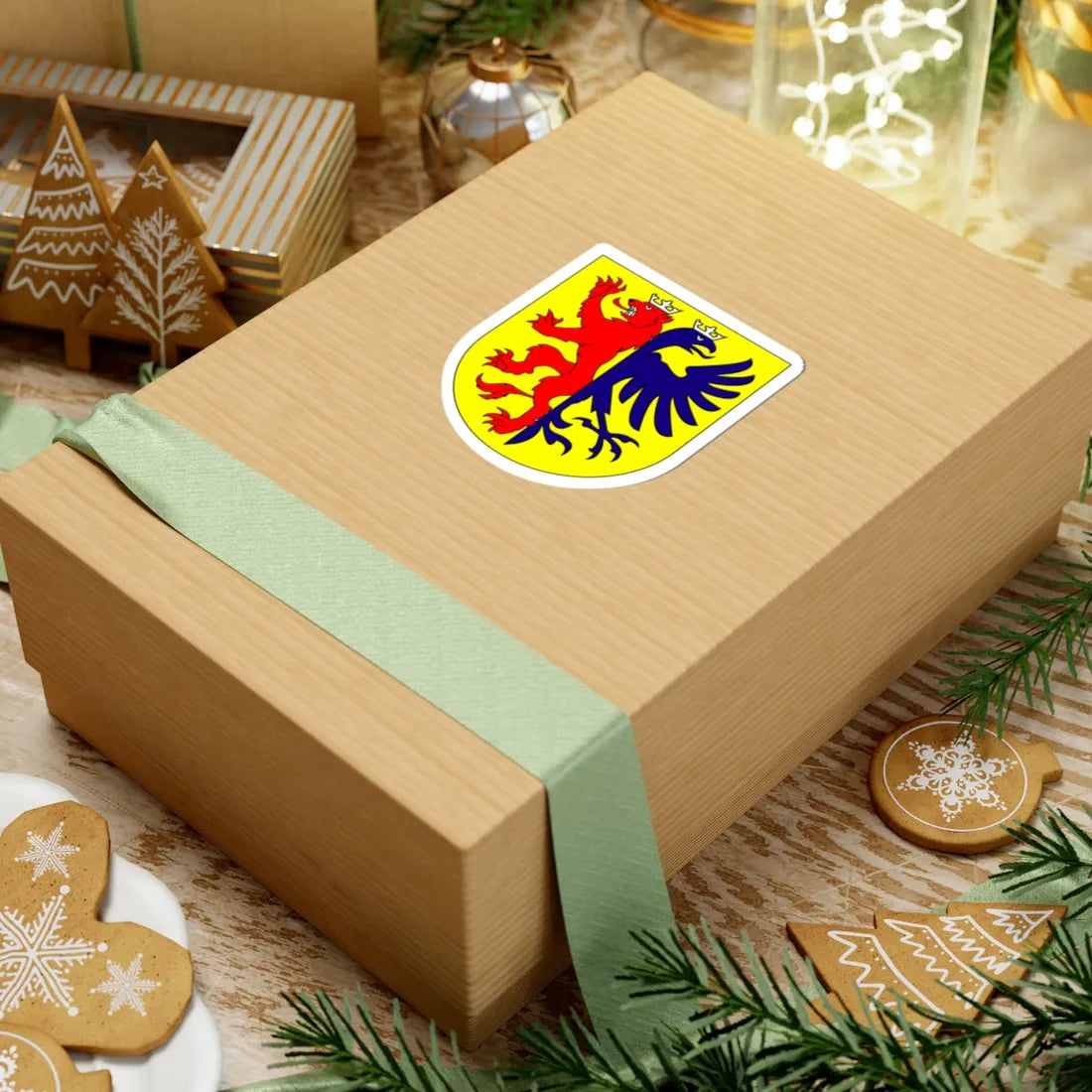 Wappen Toggenburger1 (Switzerland) (Coat of Arms) STICKER Vinyl Kiss-Cut Decal - The Sticker Space