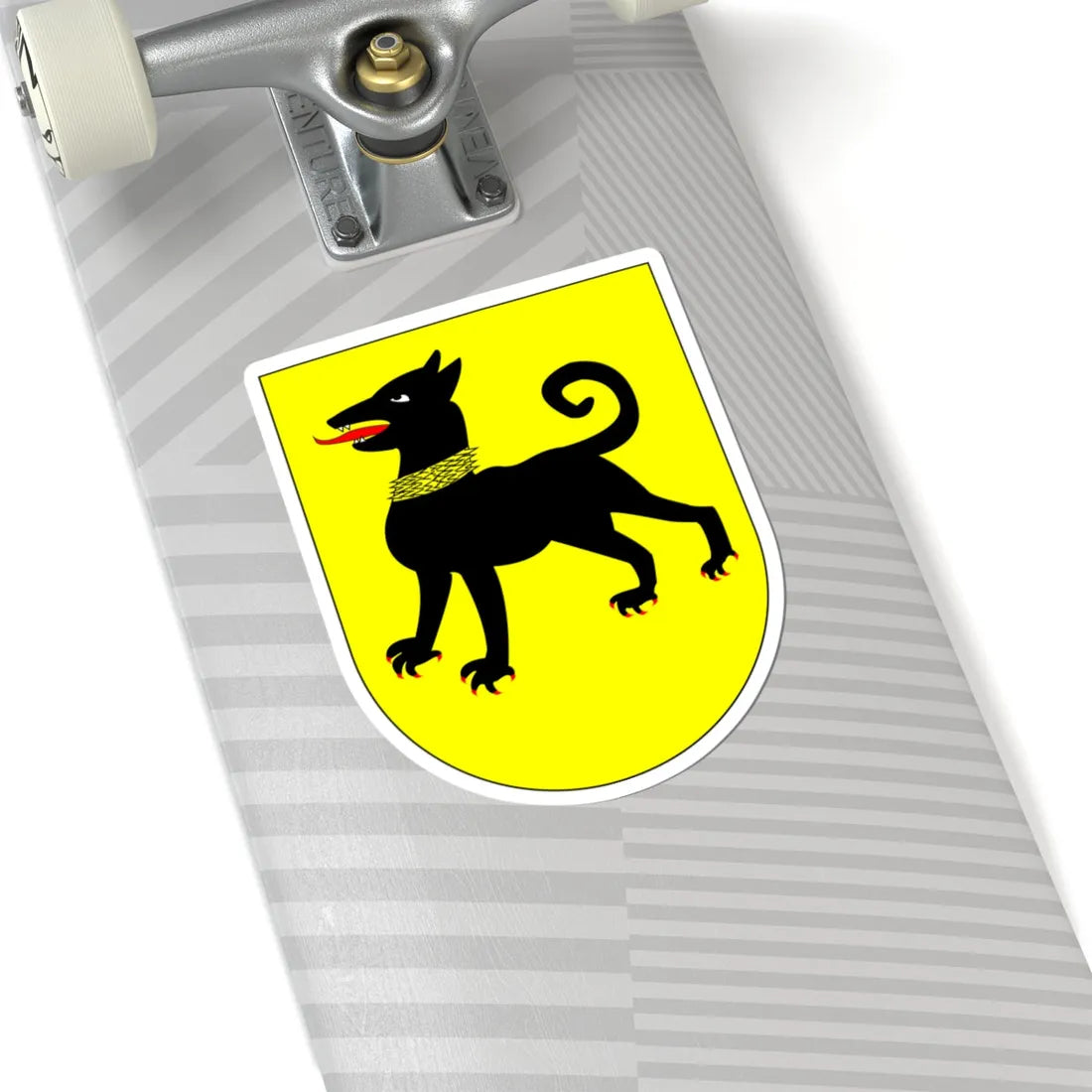 Wappen Toggenburger2 (Switzerland) (Coat of Arms) STICKER Vinyl Kiss-Cut Decal - The Sticker Space