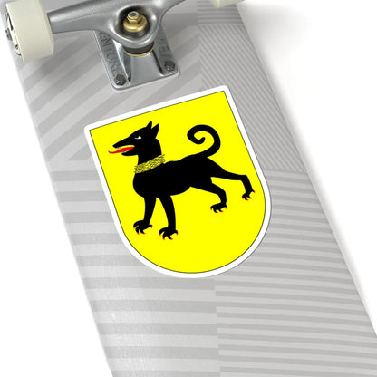 Wappen Toggenburger2 (Switzerland) (Coat of Arms) STICKER Vinyl Kiss-Cut Decal - The Sticker Space