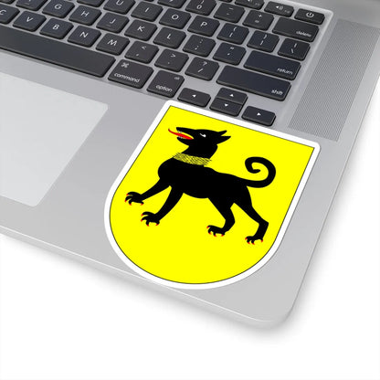 Wappen Toggenburger2 (Switzerland) (Coat of Arms) STICKER Vinyl Kiss-Cut Decal - The Sticker Space