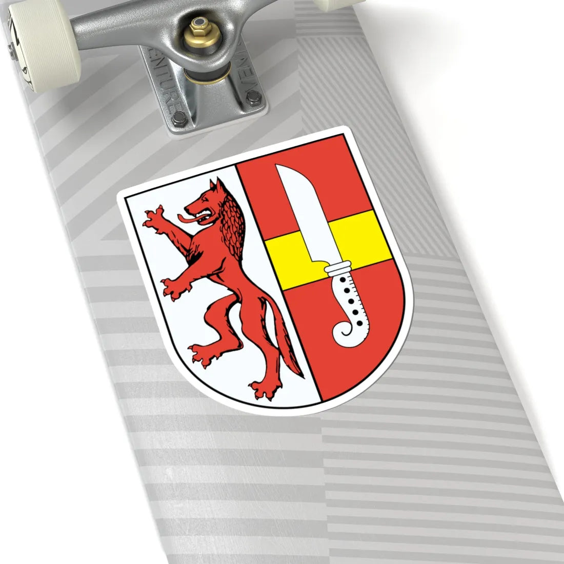 Wappen Treuen (Germany) (Coat of Arms) STICKER Vinyl Kiss-Cut Decal - The Sticker Space