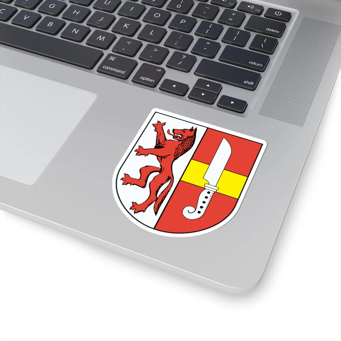 Wappen Treuen (Germany) (Coat of Arms) STICKER Vinyl Kiss-Cut Decal - The Sticker Space