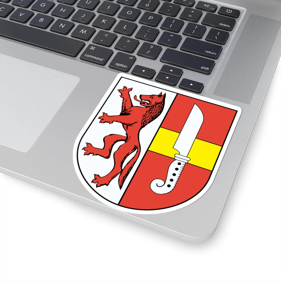 Wappen Treuen (Germany) (Coat of Arms) STICKER Vinyl Kiss-Cut Decal - The Sticker Space