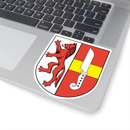 Wappen Treuen (Germany) (Coat of Arms) STICKER Vinyl Kiss-Cut Decal - The Sticker Space
