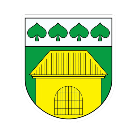 Wappen Triebel (Germany) (Coat of Arms) STICKER Vinyl Kiss-Cut Decal 2 Inch White - The Sticker Space