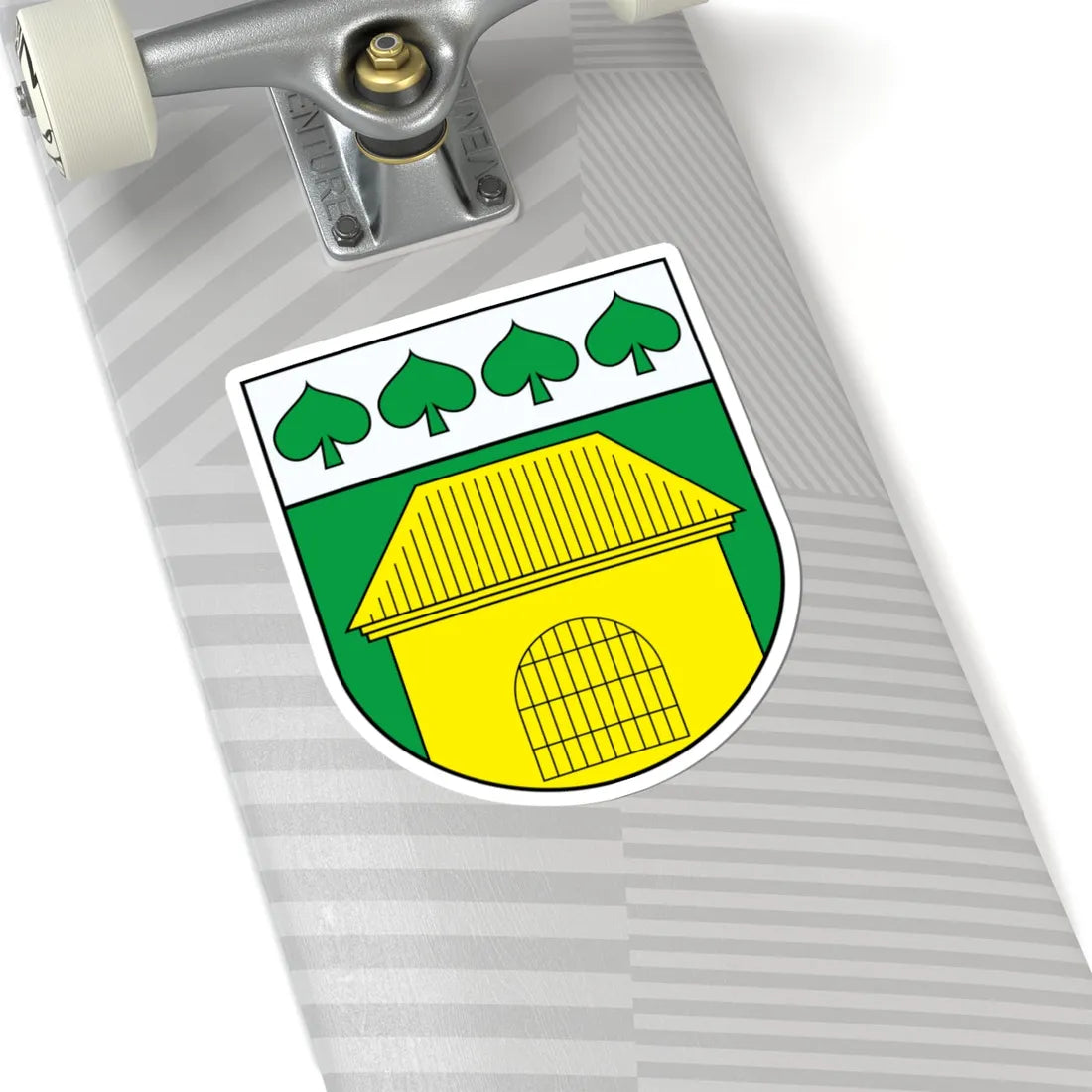 Wappen Triebel (Germany) (Coat of Arms) STICKER Vinyl Kiss-Cut Decal - The Sticker Space