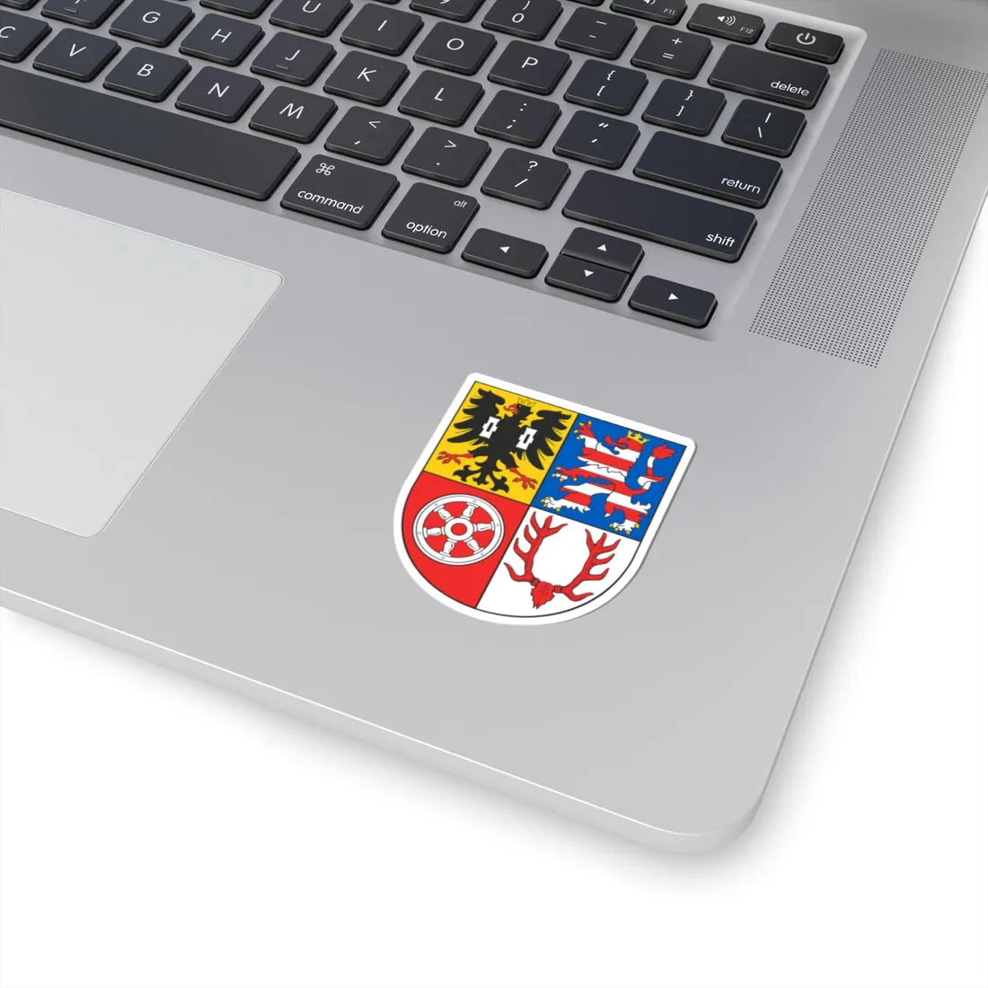 Wappen Unstrut-Hainich-Kreis (Germany) (Coat of Arms) STICKER Vinyl Kiss-Cut Decal - The Sticker Space