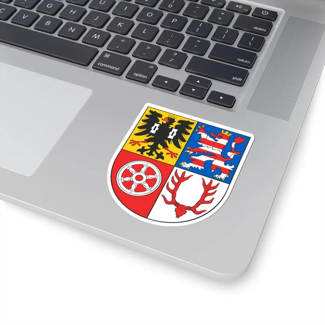 Wappen Unstrut-Hainich-Kreis (Germany) (Coat of Arms) STICKER Vinyl Kiss-Cut Decal - The Sticker Space