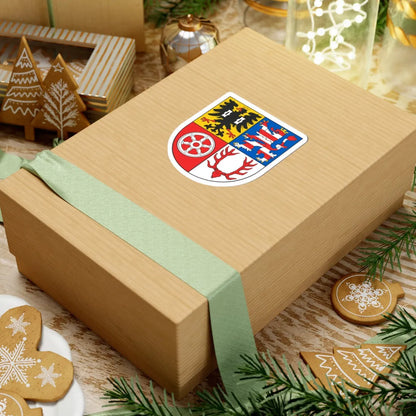 Wappen Unstrut-Hainich-Kreis (Germany) (Coat of Arms) STICKER Vinyl Kiss-Cut Decal - The Sticker Space