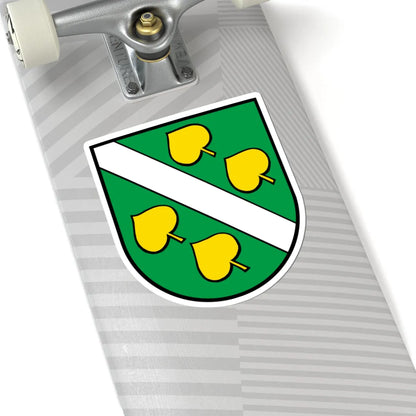 Wappen Unterbözberg AG (Switzerland) (Coat of Arms) STICKER Vinyl Kiss-Cut Decal - The Sticker Space