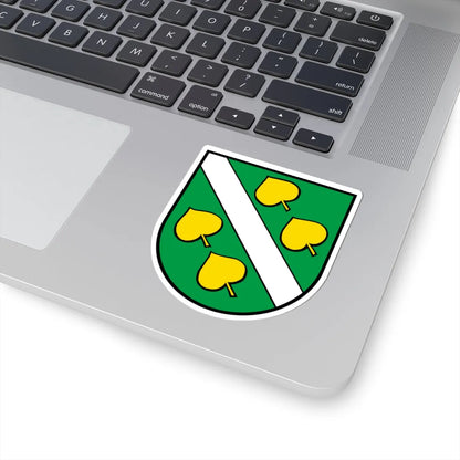 Wappen Unterbözberg AG (Switzerland) (Coat of Arms) STICKER Vinyl Kiss-Cut Decal - The Sticker Space