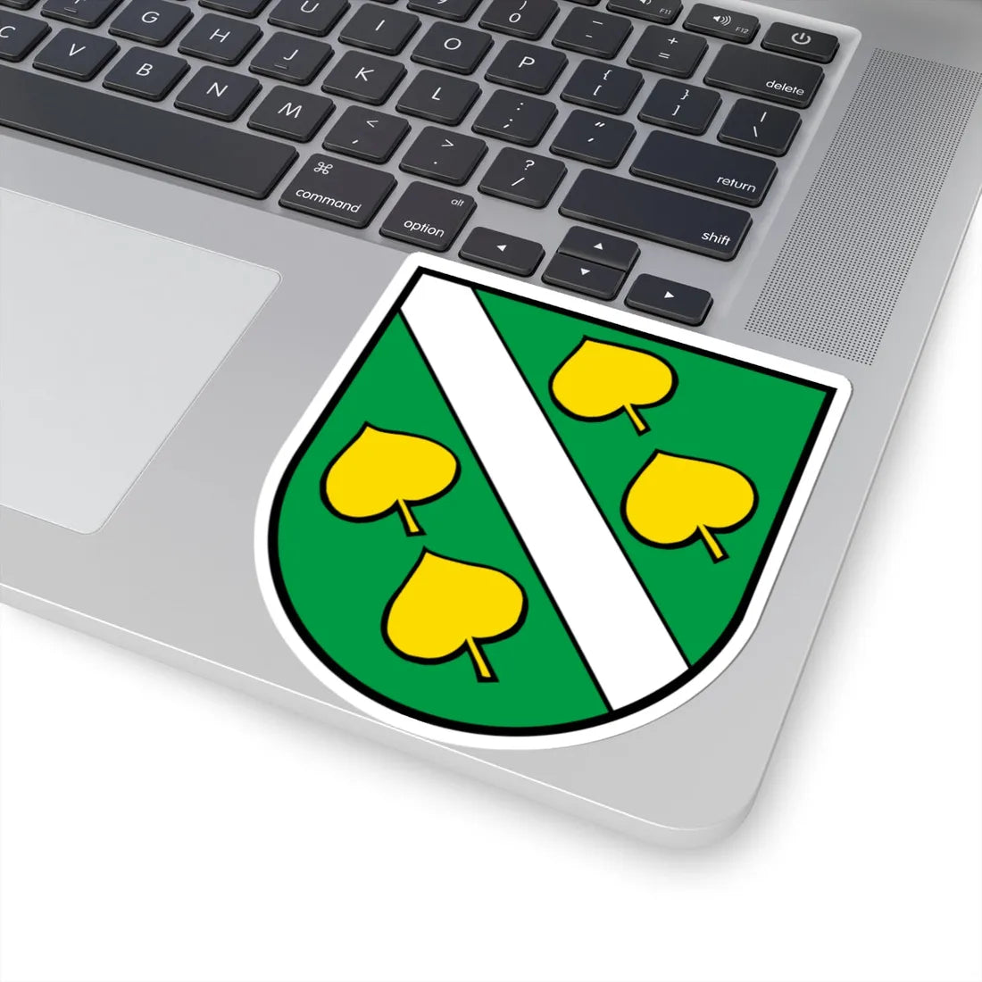 Wappen Unterbözberg AG (Switzerland) (Coat of Arms) STICKER Vinyl Kiss-Cut Decal - The Sticker Space