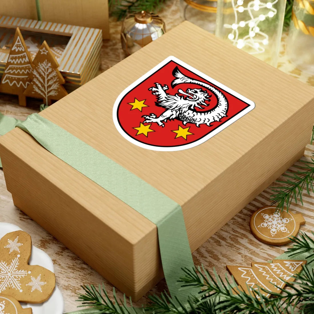 Wappen Untermeitingen (Germany) (Coat of Arms) STICKER Vinyl Kiss-Cut Decal - The Sticker Space