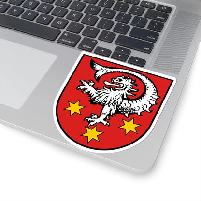 Wappen Untermeitingen (Germany) (Coat of Arms) STICKER Vinyl Kiss-Cut Decal - The Sticker Space