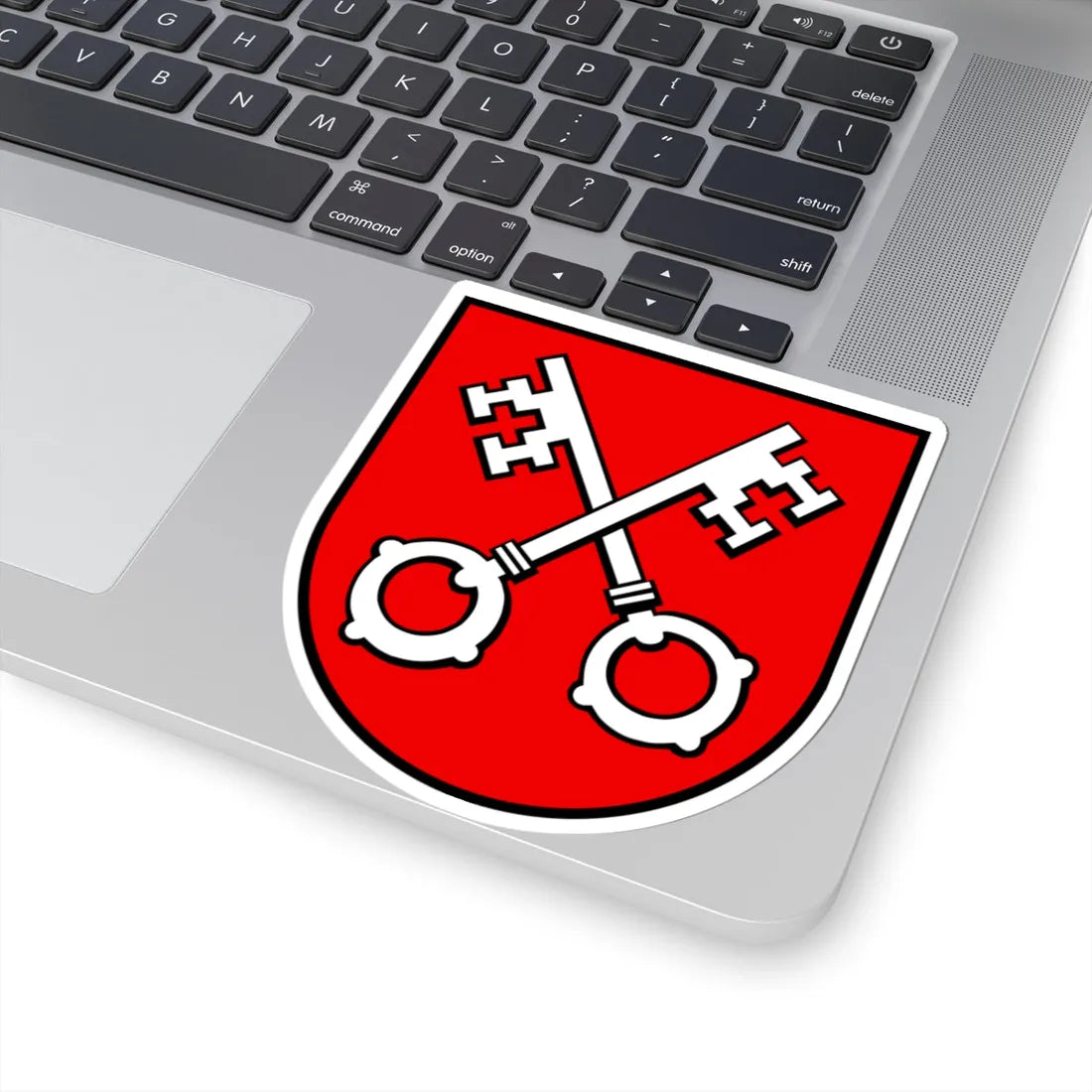 Wappen Untersiggenthal AG (Switzerland) (Coat of Arms) STICKER Vinyl Kiss-Cut Decal - The Sticker Space