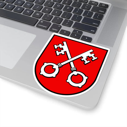 Wappen Untersiggenthal AG (Switzerland) (Coat of Arms) STICKER Vinyl Kiss-Cut Decal - The Sticker Space