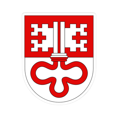 Wappen Unterwalden alt (Switzerland) (Coat of Arms) STICKER Vinyl Kiss-Cut Decal - The Sticker Space