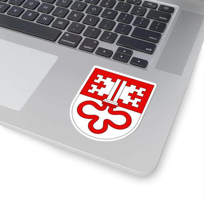 Wappen Unterwalden alt (Switzerland) (Coat of Arms) STICKER Vinyl Kiss-Cut Decal - The Sticker Space