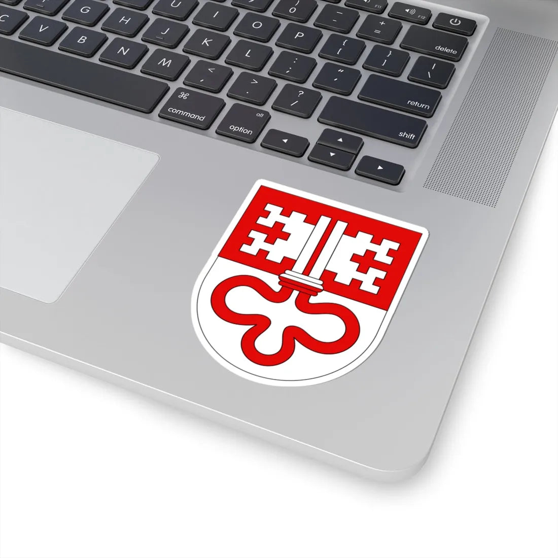 Wappen Unterwalden alt (Switzerland) (Coat of Arms) STICKER Vinyl Kiss-Cut Decal - The Sticker Space