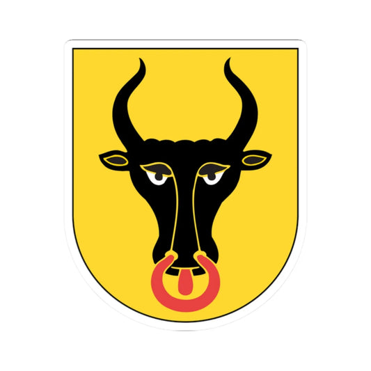 Wappen Uri alt (Switzerland) (Coat of Arms) STICKER Vinyl Kiss-Cut Decal 2 Inch White - The Sticker Space