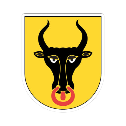 Wappen Uri alt (Switzerland) (Coat of Arms) STICKER Vinyl Kiss-Cut Decal 3 Inch White - The Sticker Space