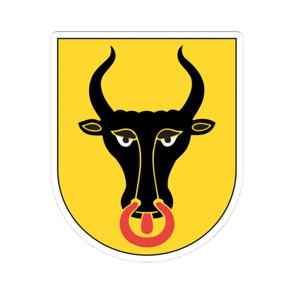 Wappen Uri alt (Switzerland) (Coat of Arms) STICKER Vinyl Kiss-Cut Decal 4 Inch White - The Sticker Space