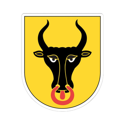 Wappen Uri alt (Switzerland) (Coat of Arms) STICKER Vinyl Kiss-Cut Decal 6 Inch White - The Sticker Space
