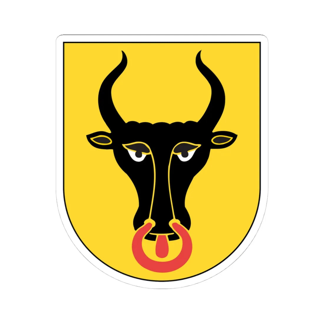 Wappen Uri alt (Switzerland) (Coat of Arms) STICKER Vinyl Kiss-Cut Decal - The Sticker Space