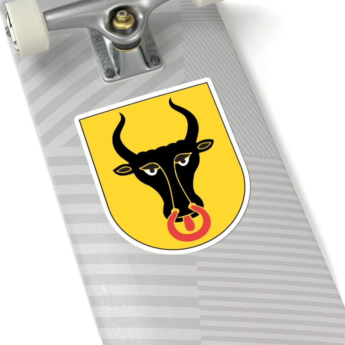 Wappen Uri alt (Switzerland) (Coat of Arms) STICKER Vinyl Kiss-Cut Decal - The Sticker Space