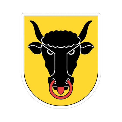 Wappen Uri matt (Switzerland) (Coat of Arms) STICKER Vinyl Kiss-Cut Decal 4 Inch White - The Sticker Space