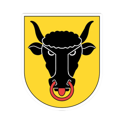 Wappen Uri matt (Switzerland) (Coat of Arms) STICKER Vinyl Kiss-Cut Decal - The Sticker Space
