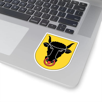 Wappen Uri matt (Switzerland) (Coat of Arms) STICKER Vinyl Kiss-Cut Decal - The Sticker Space