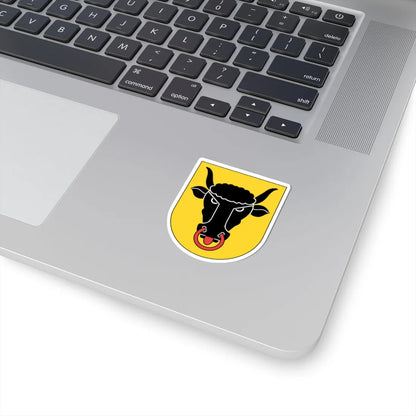 Wappen Uri matt (Switzerland) (Coat of Arms) STICKER Vinyl Kiss-Cut Decal - The Sticker Space