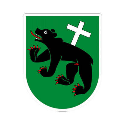 Wappen Urseren (Switzerland) (Coat of Arms) STICKER Vinyl Kiss-Cut Decal 2 Inch White - The Sticker Space