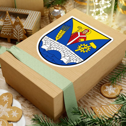 Wappen Vacha (Germany) (Coat of Arms) STICKER Vinyl Kiss-Cut Decal - The Sticker Space