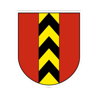 Wappen Valangin (Switzerland) (Coat of Arms) STICKER Vinyl Kiss-Cut Decal 2 Inch White - The Sticker Space