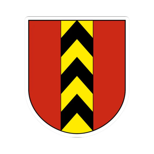 Wappen Valangin (Switzerland) (Coat of Arms) STICKER Vinyl Kiss-Cut Decal 2 Inch White - The Sticker Space