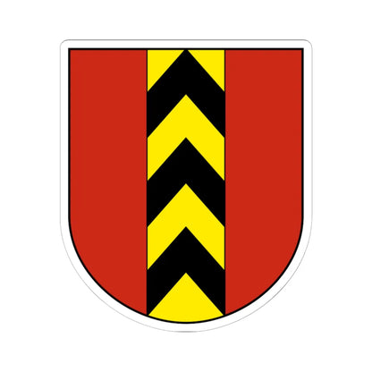 Wappen Valangin (Switzerland) (Coat of Arms) STICKER Vinyl Kiss-Cut Decal 6 Inch White - The Sticker Space