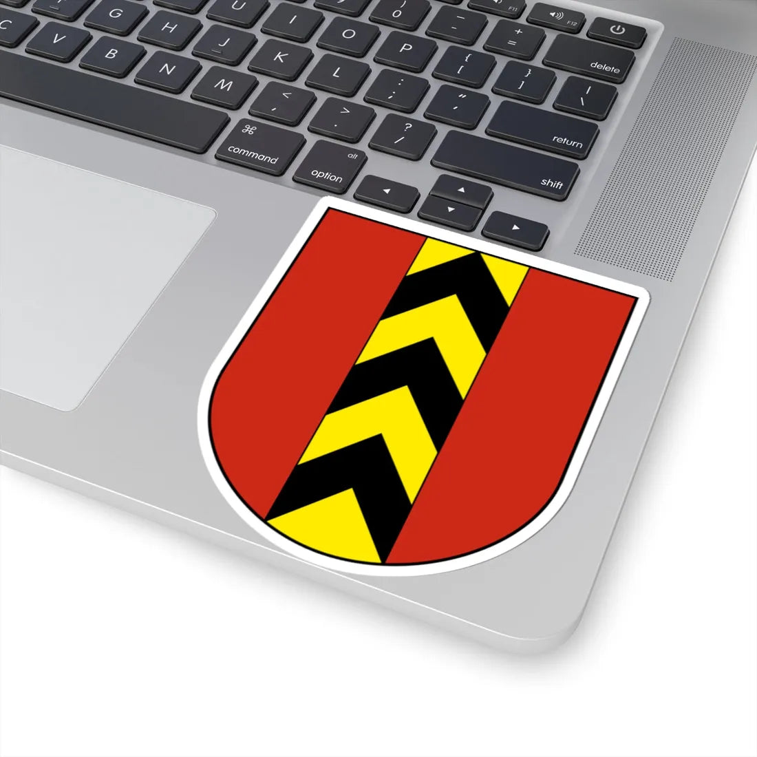 Wappen Valangin (Switzerland) (Coat of Arms) STICKER Vinyl Kiss-Cut Decal - The Sticker Space