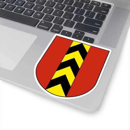 Wappen Valangin (Switzerland) (Coat of Arms) STICKER Vinyl Kiss-Cut Decal - The Sticker Space