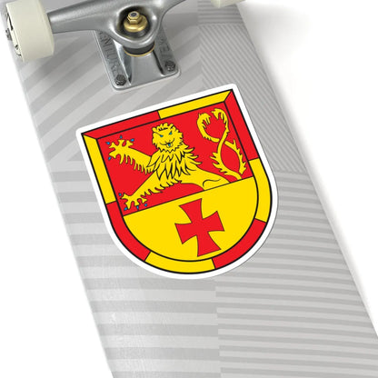 Wappen VG Daaden (Germany) (Coat of Arms) STICKER Vinyl Kiss-Cut Decal - The Sticker Space