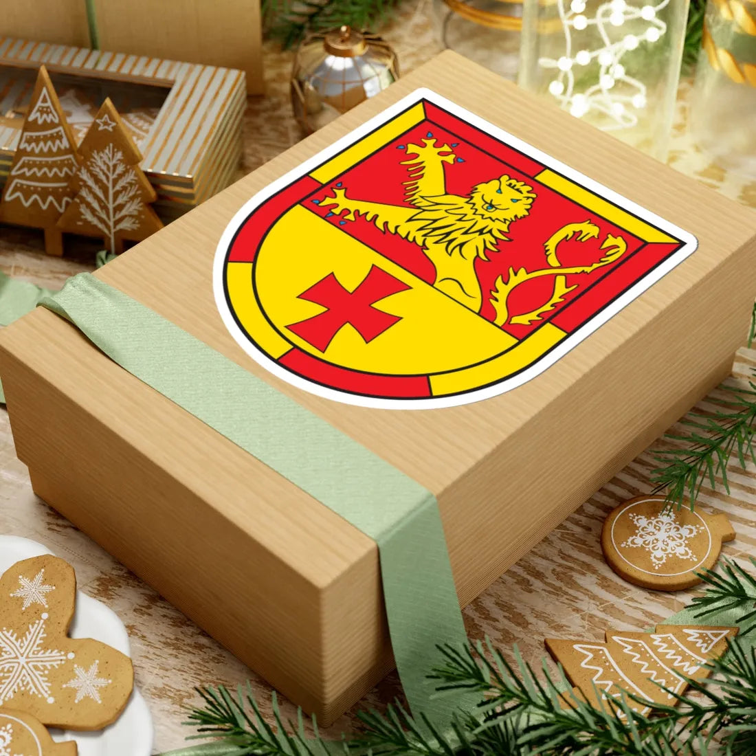 Wappen VG Daaden (Germany) (Coat of Arms) STICKER Vinyl Kiss-Cut Decal - The Sticker Space