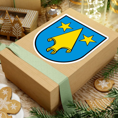 Wappen Villnachern AG (Switzerland) (Coat of Arms) STICKER Vinyl Kiss-Cut Decal - The Sticker Space